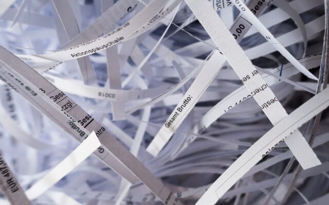 Why Businesses Should Shred Unwanted Documents